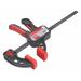 BESSEY EZ30-6 12 in Clamp, Composite Plastic Handle and 2 3/8 in Throat Depth