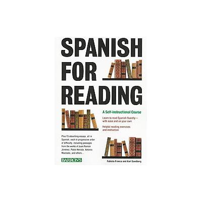 Spanish for Reading by Karl Sandberg (Paperback - Barron's Educational Series Inc.)