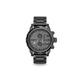 Diesel Watch for Men Double Down Chrono 2.0, Chronograph Movement, 59 mm Gunmetal Stainless Steel Case with a Stainless Steel Strap, DZ4314