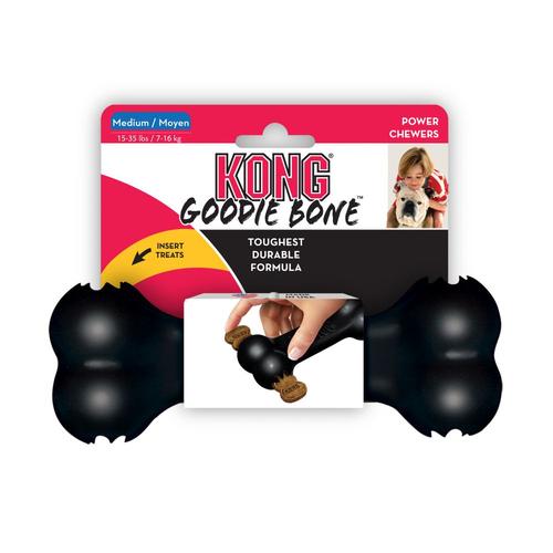 2 Stk KONG Extreme Goodie Bone Welpenspielzeug, Hundespielzeug