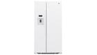 GE 21.9 Cu. Ft. Side-by-Side Counter-Depth Refrigerator - White - GZS22DGJWW