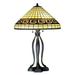 Meyda Tiffany - 29504 - Three Light Table Lamp - Greek Key - Beige Xag-195pack