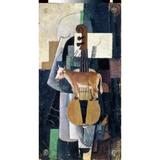 The Cow and the Violin 1913 Kazimir Severinovic Malevich (1878-1935/ Russian) Russian State Museum St. Petersburg Poster Print (18 x 24)