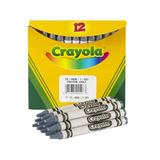 Crayola Crayon Refill Standard Size Gray Pack of 12
