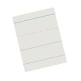 PaconÂ® Skip-A-Line Ruled Newsprint White 8.5 x 11 500 Sheets