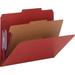 Smead SafeSHIELDÂ® Classification Folder 1 Div Red 10/BX Letter (13731)