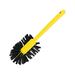 Rubbermaid Commercial Commercial-Grade Toilet Bowl Brush 17 Long Plastic Handle Brown -RCP6320