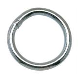 Campbell T7661361 Welded Ring 200 lb Working Load 2-1/2 in ID Dia Ring #2 Chain Steel Zinc