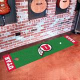 FANMATS Collegiate NCAA Syracuse University Putting Green 72 in. x 18 in. Non-Slip Indoor Only Door Mat Synthetics | Wayfair 10333