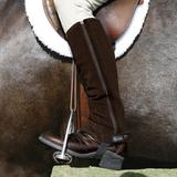 Dublin Easy Care II Half Chaps - XS - Brown - Smartpak