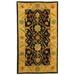 SAFAVIEH Antiquity Toireasa Traditional Floral Wool Area Rug Black 2 3 x 4