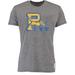 Men's Original Retro Brand Heather Gray Pitt Panthers Vintage Tri-Blend T-Shirt