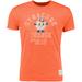 Men's Original Retro Brand Heather Orange Syracuse Vintage Tri-Blend T-Shirt