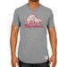 Men's Original Retro Brand Heather Gray Arkansas Razorbacks Vintage Hog Tri-Blend T-Shirt