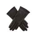 Dents Elizabeth Women's Silk Lined Leather Gloves BLACK 7