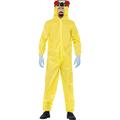 Smiffys Official Mens Breaking Bad Walter White Hazmat Costume 3 Sizes M L XL (Men: Large)