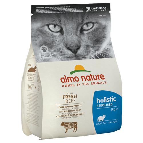 2x2kg Almo Nature Holistic Sterilised Rind&Reis Katzenfutter