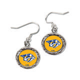 Women's Nashville Predators WinCraft Round Dangle Earrings