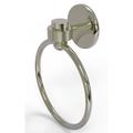 Allied Brass Satellite Orbit One Wall Mounted Towel Ring Metal in Gray | 7.5 H x 6 W x 2 D in | Wayfair 7116G-PNI