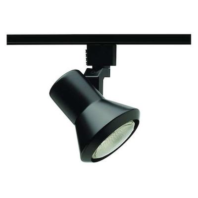 JUNO LIGHTING R551 BL Track Fixture, Flared Step, 50W, 120V