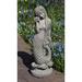 Campania International Standing Mermaid Statue Concrete, Copper in Gray | 21.5 H x 7.5 W x 7.5 D in | Wayfair S-487-NN