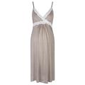 Radiance Nightdress (Maternity & Breastfeeding) in Mink (Extra Large (UK 18-20))