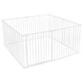 Safetots Play Pen White 144cm x 144cm, Baby Playpen, Play Den for Toddlers, Large Playpen, Easy Installation