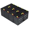 Powery replacement rechargeable battery for USV APC Smart-UPS SUA3000RMI2U, 12V, Lead-Acid