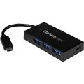 StarTech.com 4-Port USB 3.0 Hub - Powered USB 3.1 Gen 1 Hub - USB-C to 1x USB-C and 3x USB-A Adapter - USB-C Port Expander (HB30C3A1CFB)