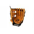 SL-127 RH Leather baseball glove, outfield, size 12.7'', brown, barnett