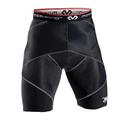 Mcdavid - 8200R - Compression Shorts - Cross Compression Technology - Adult Men's - Warm & Stabilise Muscles - High Stretch - Fitness, Running, Football, Martial Arts (8200R) Black
