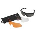 Swiss Eye Raptor glasses, frame -rubber black-, 3 lenses, antifog/antiscratch coating [10161]