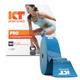 KT Tape Unisex Pro Jumbo 150 Strip Synthetic Precut Kinesiology Tape, Laser Blue, Synthetic pre-cut UK