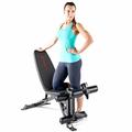 Marcy Eclipse UB9000 Adjustable Weight Bench - Black/Red