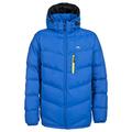 Trespass Blustery, Electric Blue, XXL, Warm Padded Waterproof Winter Jacket with Removable Hood for Men, XX-Large / 2X-Large / 2XL, Blue