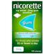 4 x Nicorette ICY White 2mg Gum Nicotine 105 Pieces