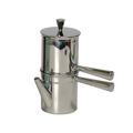 ILSA Caffettiera inox napoletana tazzine Moka Caffettiere e Guarnizioni, Silver