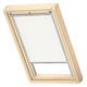 VELUX Original Roof Window Translucent Roller Blind for CK02, White, with Grey Guide Rail