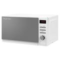 Russell Hobbs RHM2079A 20 L 800 W White Digital Solo Microwave with 5 Power Levels, Automatic Defrost, 8 Auto Cook Menus, Clock & Timer, Easy Clean