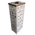 Jewellery Armoire Cabinet, Freestanding Jewellery Box, Oriental Chinese Furniture Jewelry Storage Case