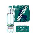 Mineral Carbonated Water Borjomi Sparkling Water in Plastic 0,5l Bottle [Pack of 12]