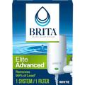 BRITA Basic Faucet Water Filter System, White, 1 Count