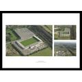 Scunthorpe United Framed Glanford Park Aerial View Photo Memorabilia