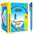 Paper Mate InkJoy 100RT Retractable Ballpoint Pens | Medium Point (1.0mm) | Blue | 100 Count