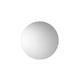 Croydex Simpson Round Mirror with Hang N Lock Fitting System, 600 x 600 x 5mm,Silver