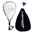 Dunlop Biotec Titanium Racketball Racket + 3 Balls