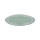 Jesco Lighting TM309CH Aperture Low Voltage Trim Recessed Light- Flat Frosted Opal Glass For Shower- Chrome Finish 3 in.