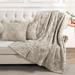 BOON Throw & Blanket Tatami Faux Fur Throw Faux Fur | 50 W in | Wayfair BNFTHR506018GEHM