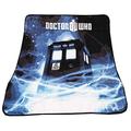 Doctor Who Throw Blanket - TARDIS Gallifrey Fleece - 50" x 60" Afghan