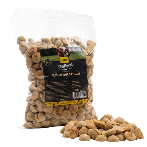 3 x 600g Stickies Strauß Caniland Hundesnack